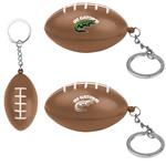 KH20117 Football Stress Reliever Keychain With Custom Imprint